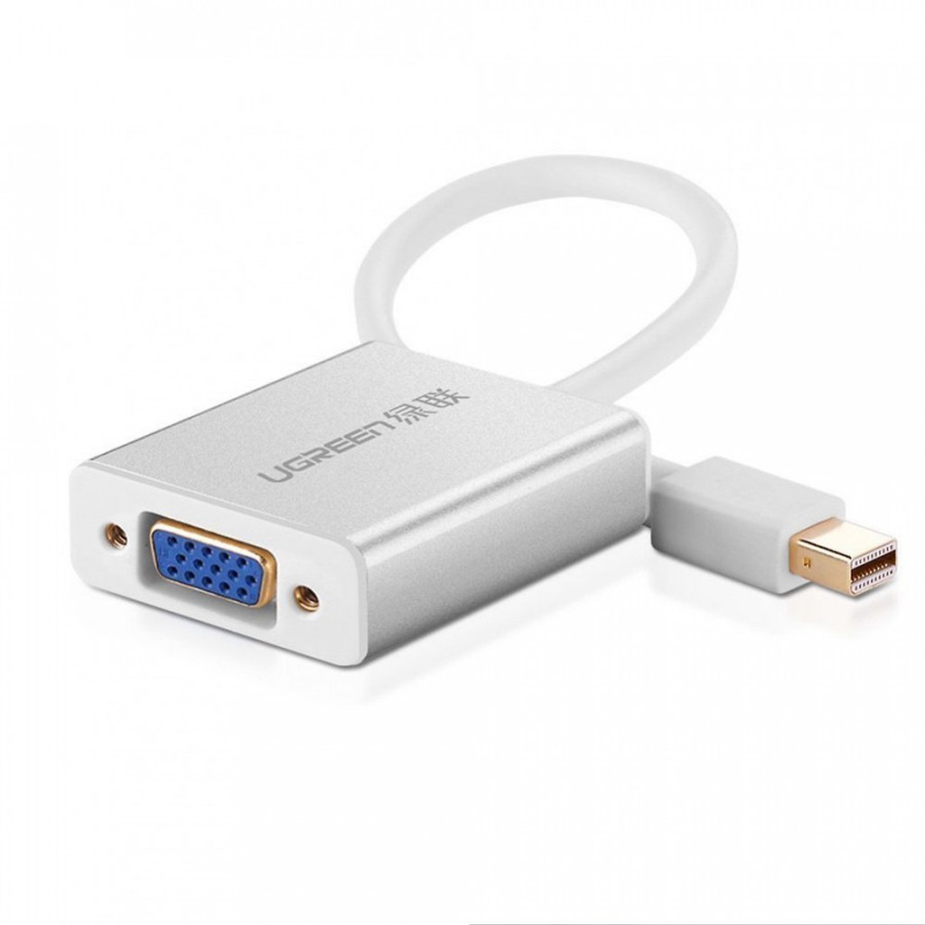 Cáp Chuyển Tín Hiệu Mini Displayport sang VGA có Audio Ugreen - Sản phẩm chính hãng Ugreen