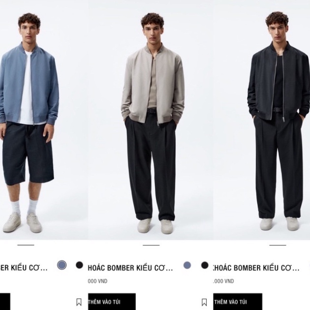 Áo Khoác Dù 2 Lớp Bomber Nam ZARA 3 Màu Hàng Xuất Xịn Chuẩn Hãng Cao Cấp DV Chất Dù Mỏng Phù Hợp Ngày Hè
