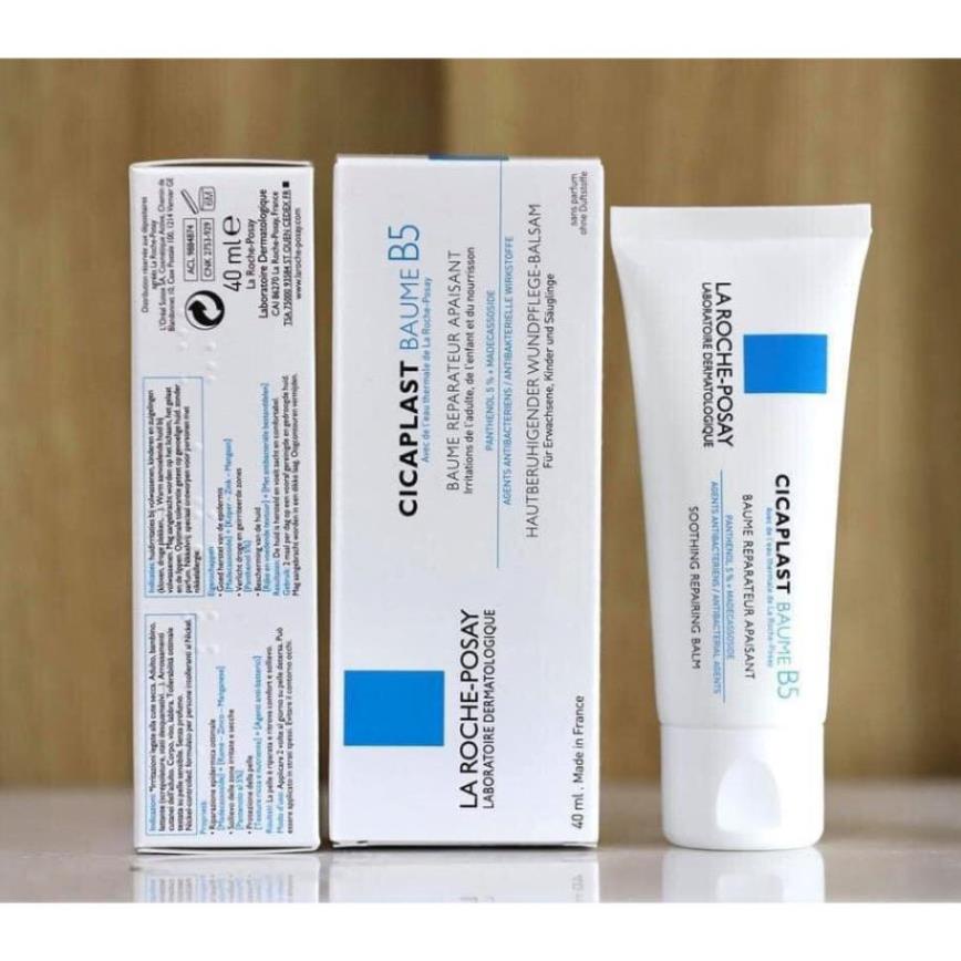 Freeship  Kem dưỡng da La Roche Posay Cicaplast Baume B5 Kem dưỡng làm dịu mát, phục hồi da