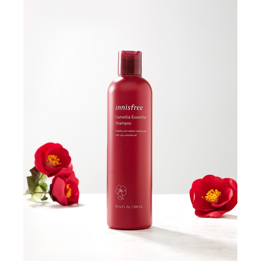 Dầu gội dưỡng tóc hương hoa trà innisfree Camellia Essential Shampoo 300ml
