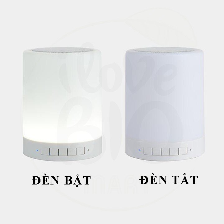 Loa Bluetooth Tích Hợp Đèn LED Cực Đẹp – Loa Bluetooth Đổi Màu Kiêm Đèn Ngủ, Âm Thanh Vòm, Bass Siêu Trầm – BIO97