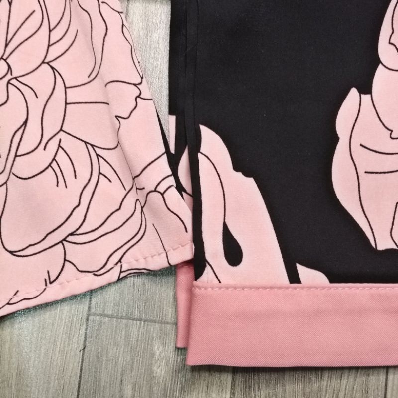 FREESIZE 40-60KG - Pijama lụa MANGO mạc Thái tay ngắn quần dài - Đồ ngủ nữ loại 1 cao cấp không nhăn (ẢNH THẬT CỦA SHOP)