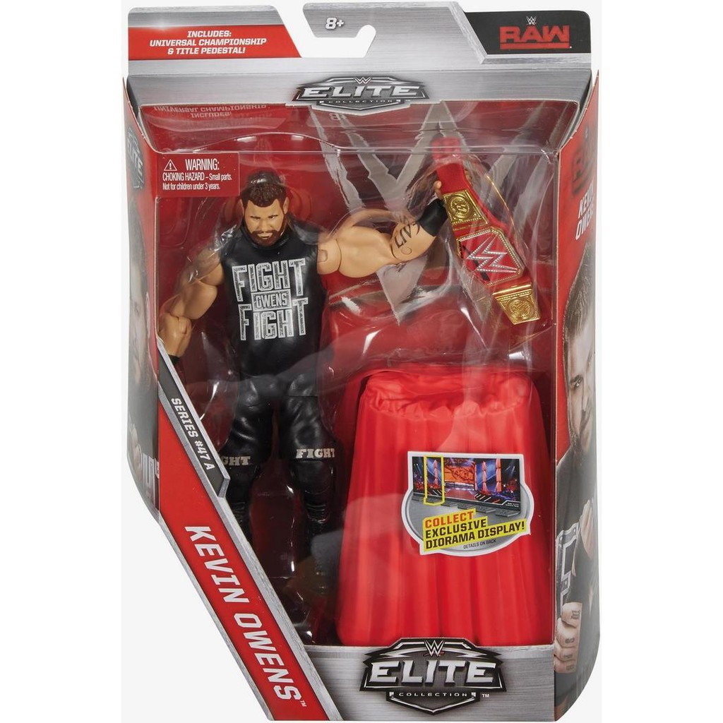 Mô hình đô vật mỹ wwe Kevin Owens - Elite 47