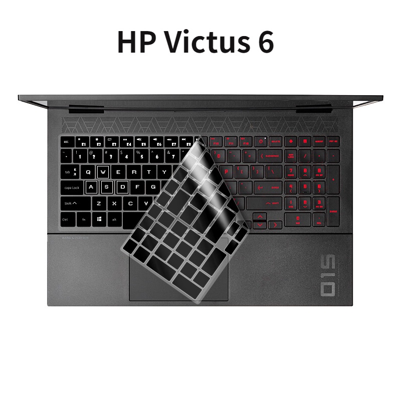 Tấm Lót Bàn Phím Laptop Bằng Silicone Cho HP Viictus 6 15-ek0011 15.6"/ HP Victus 16.1 inch 2021