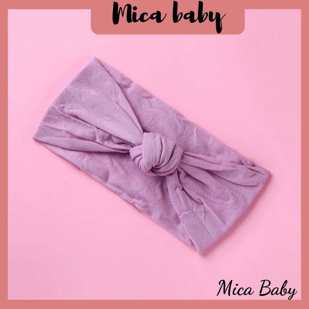 Băng đô thắt nút đáng yêu cho bé Mica baby BD20