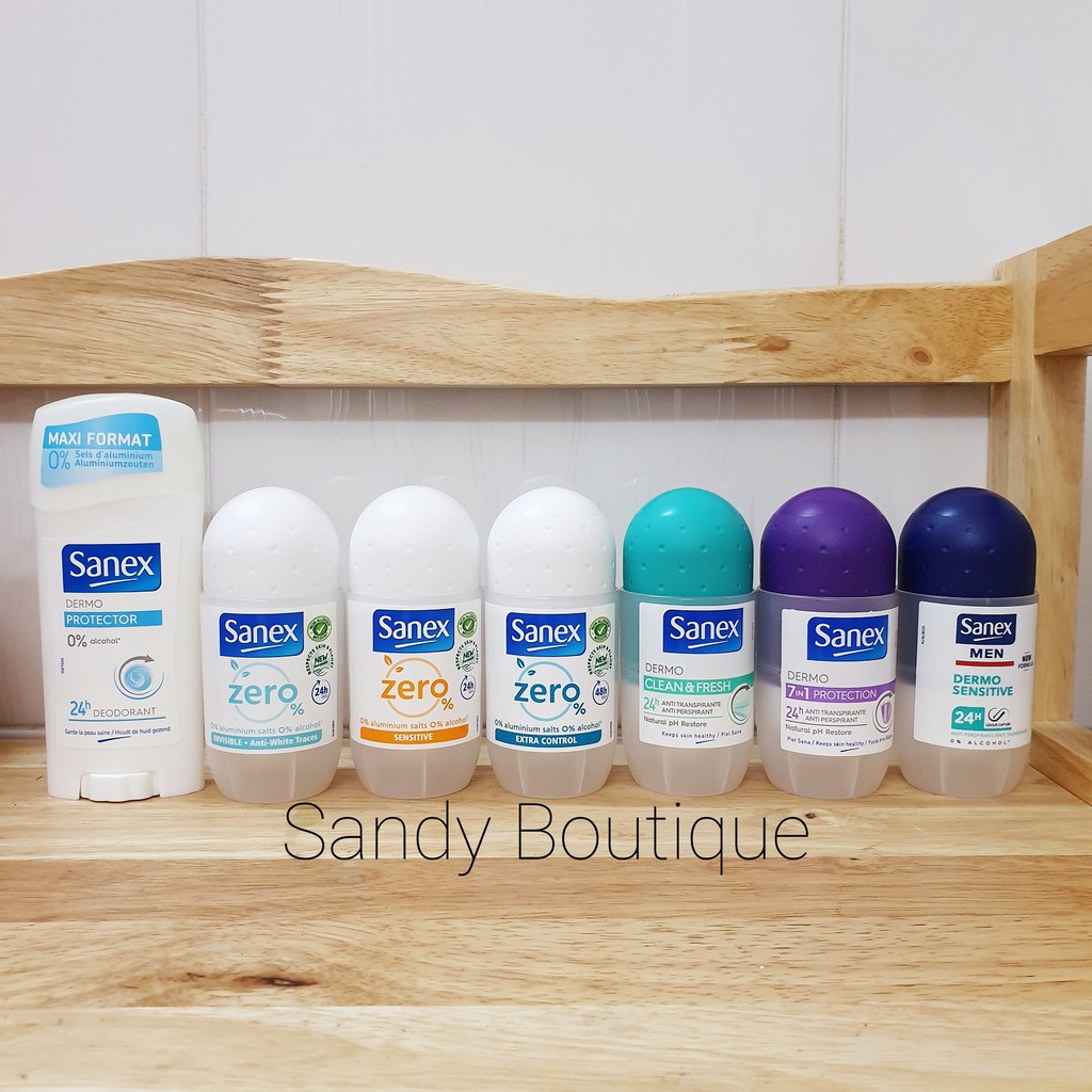 Lăn khử mùi Sanex hàng Pháp ngăn mùi 24 giờ [Bill Pháp] | BigBuy360 - bigbuy360.vn