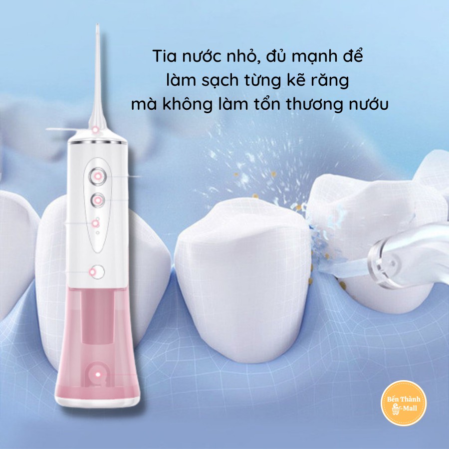 ✈️ [Freeship] Máy tăm nước cầm tay Oral Irrigator C5 [Bản cao cấp] [Công Nghệ Chống Nước IPX6]