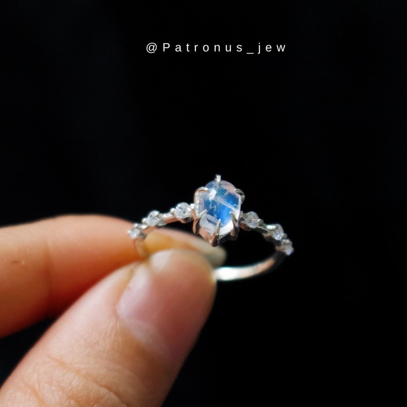 Nhẫn Moonstone Princess NMPO22A Patronus Jewelry