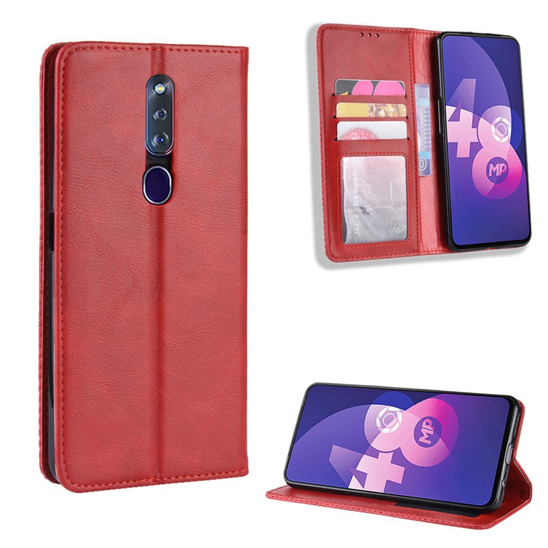 [FreeShip] Bao da dạng ví Oppo F11 Pro (cam kết xịn) hit nam châm, ngăn đựng thẻ tiền tiện lợi | BigBuy360 - bigbuy360.vn