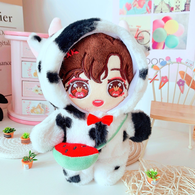 outfit doll 20cm Trang phục mini nhiều kiểu dáng dễ thương tự chọn cho búp bê thần tượng trang trí nhà cửa