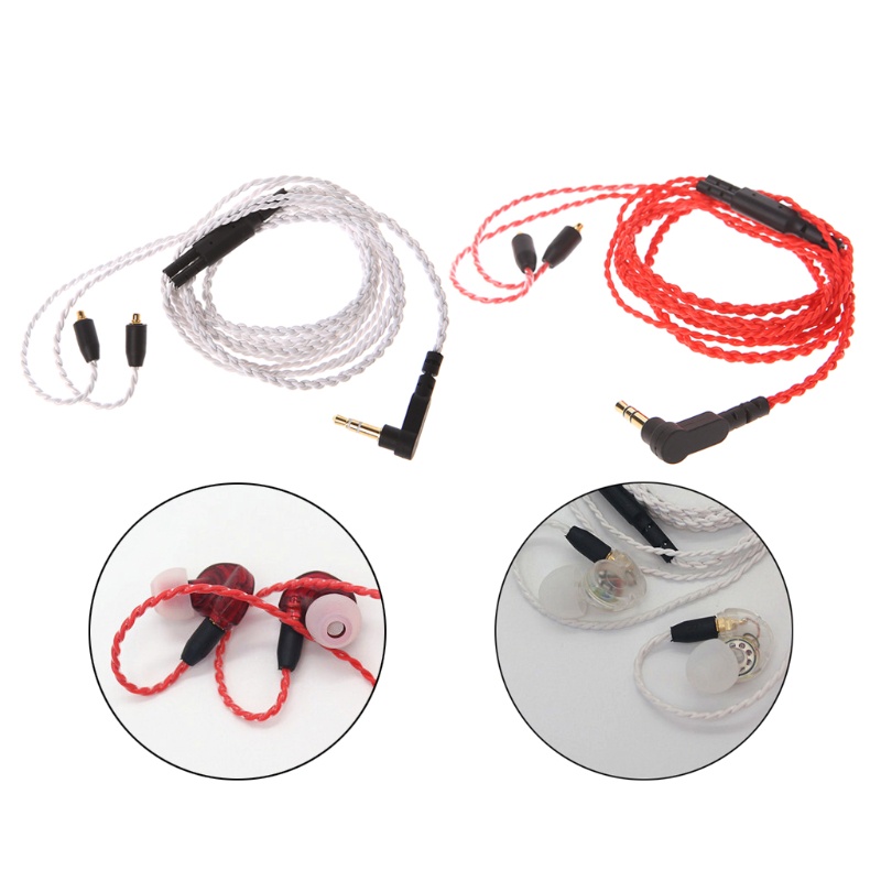 Dây Cáp Tai Nghe Mmcx 3.5mm Cho Shure Se215 Se425 Ue900