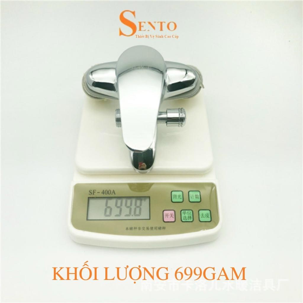 Vòi lavabo chậu rửa mặt kết hợp vòi sen tắm tăng áp SENTO thiết bị nhà tắm ST32