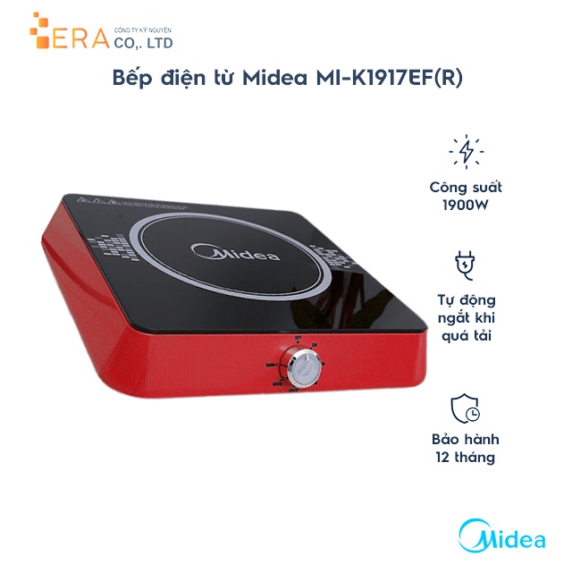 Bếp điện từ Midea MI-K1917EF(R)