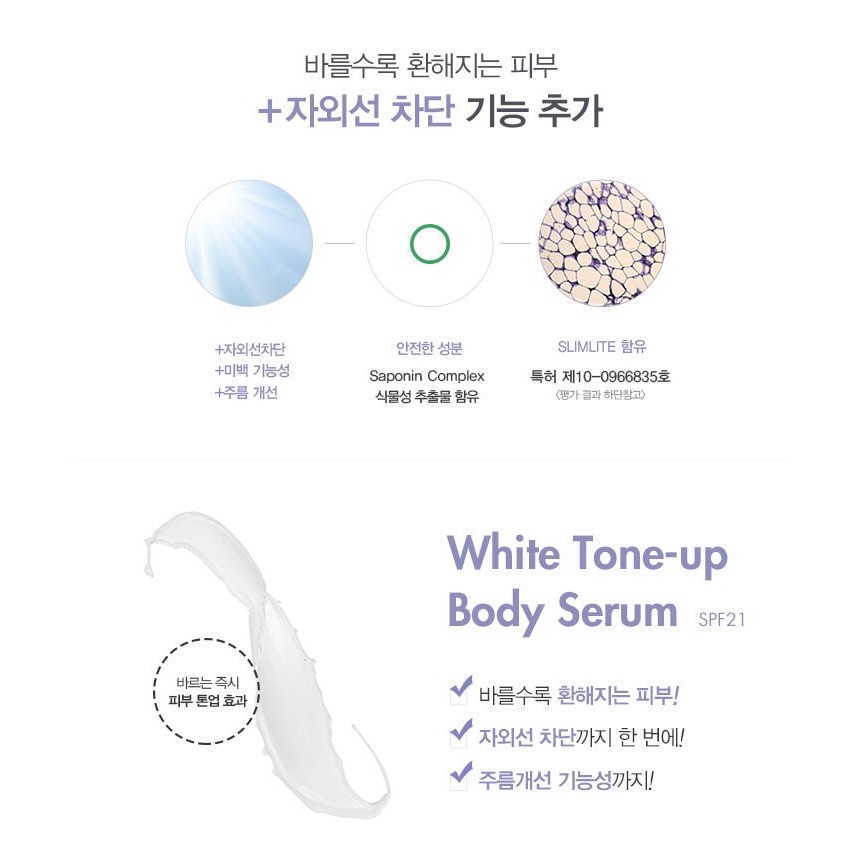 Kem Dưỡng Trắng Da Toàn Thân 9 Wishes White Tone-Up Body Serum 150ml