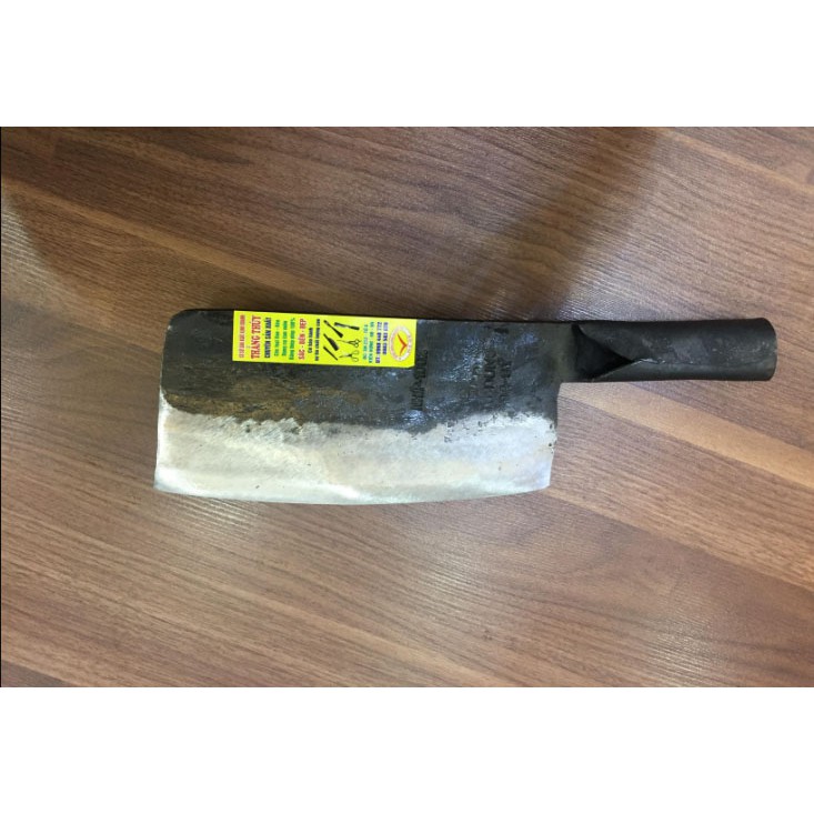 Dao chặt nhà bếp ( phở tông làm từ nhíp xe ô tô 100% )