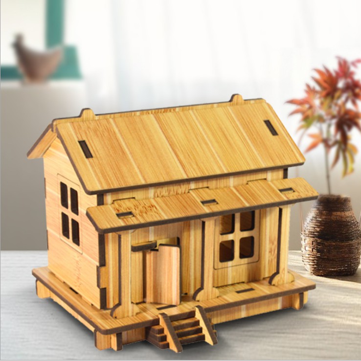 Đồ chơi lắp ráp gỗ 3D Mô hình Light House