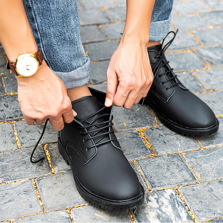 [XẢ KHO] Giày nam cao cổ Chelsea boots Dr 1486 da thật nguyên tấm cao cấp | WebRaoVat - webraovat.net.vn