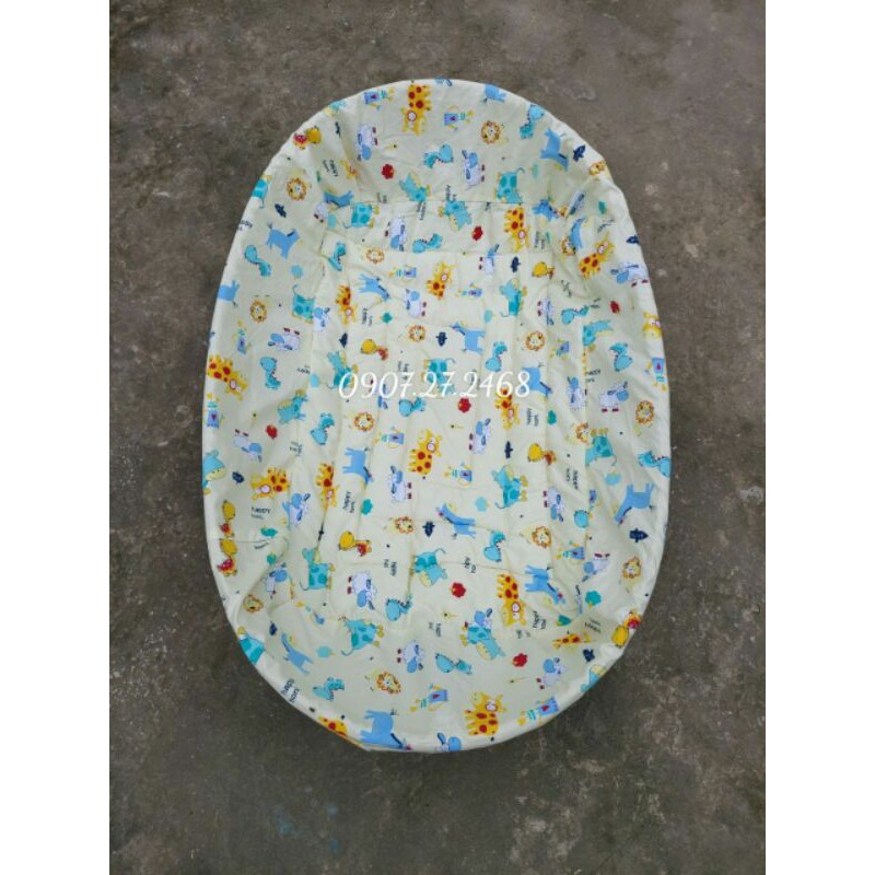 Bọc vải nôi tre giá rẻ các size