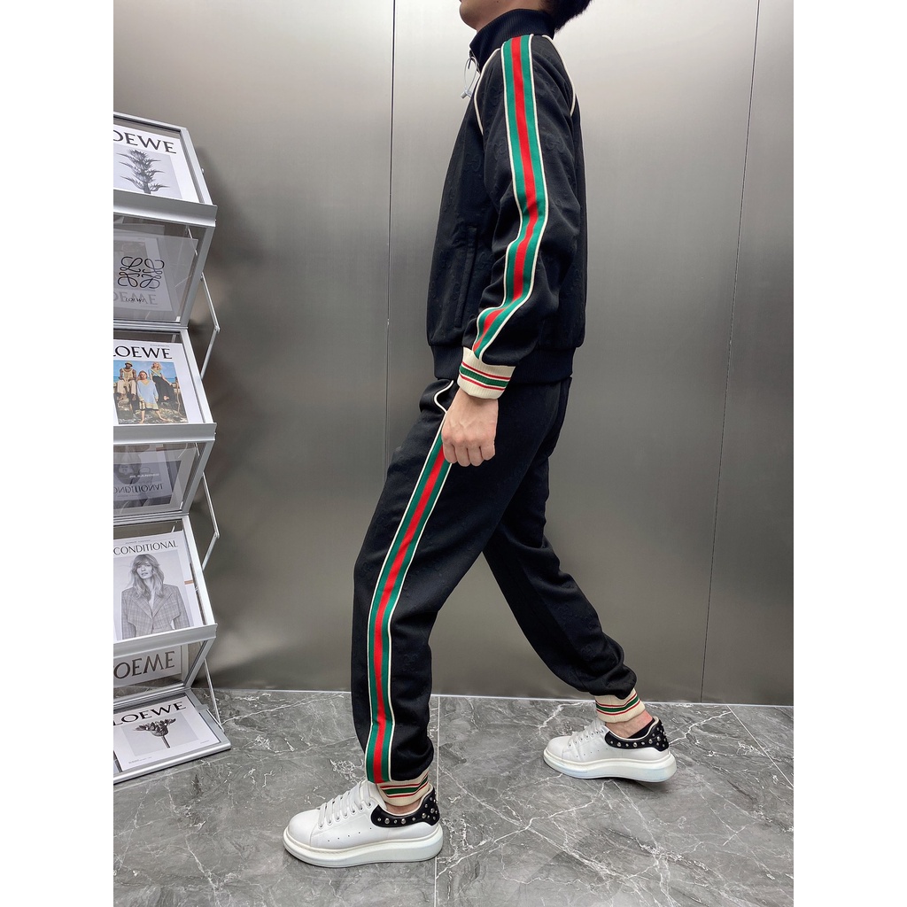 Bộ đồ thời trang cao cấp GUCCI GG GC phong cách thể thao, năng động mang đến sự thoải mái