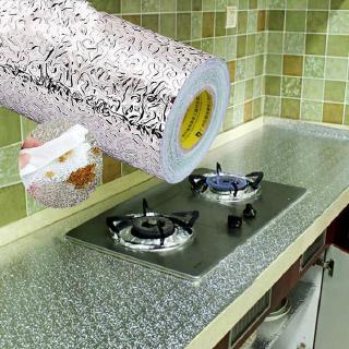 Giấy Dán Bếp Tráng Nhôm Cách Nhiệt (2m x 0.6m)
