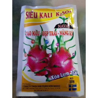 Siêu kali Sunfat Navas giúp lớn trái