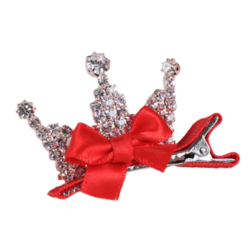 Kẹp Tóc Tai Thỏ Bằng Satin Dễ Thương