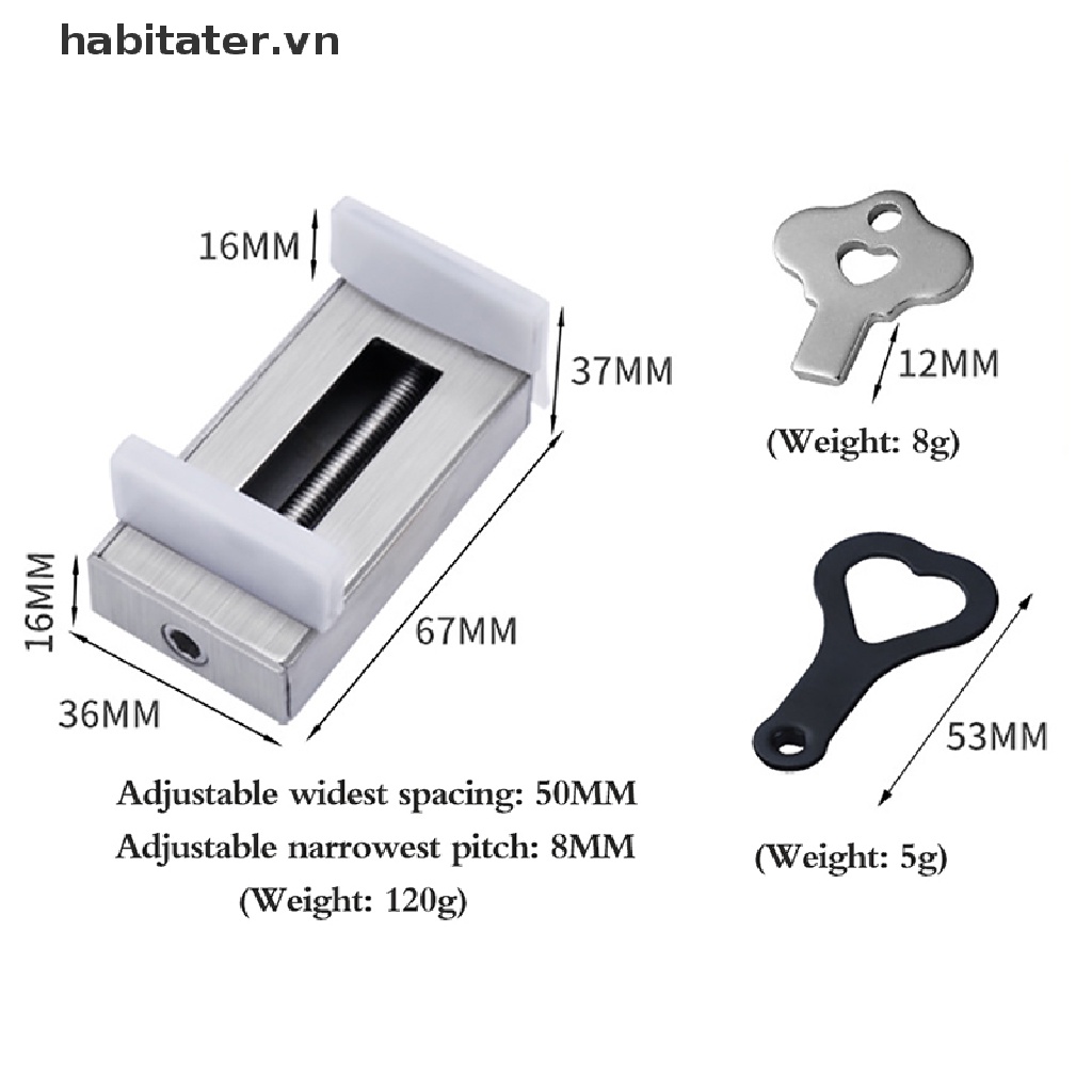 Dụng Cụ Chặn Cửa Sổ Trượt Bảo Vệ An Toàn Cho Bé