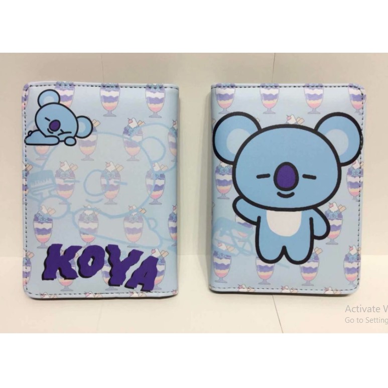 [Mới] BAO HỘ CHIẾU BT21/ BT21 PASSPORT COVER