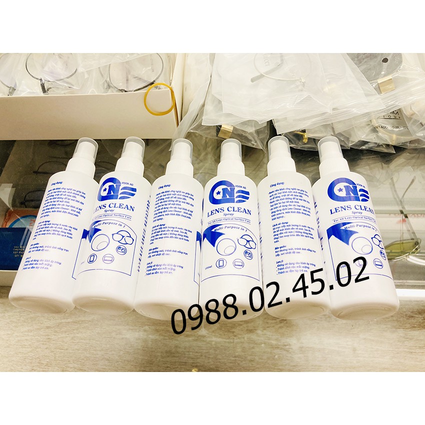 Nước lau mắt kính - Chai Lớn - chuyên dụng dạng xịt - 100ml | BigBuy360 - bigbuy360.vn