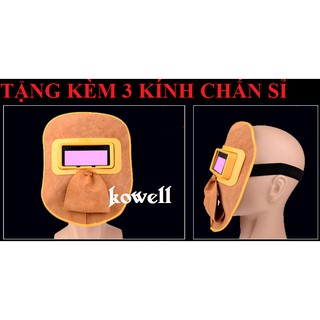 Mặt nạ hàn điện tử da Kính hàn điện tử