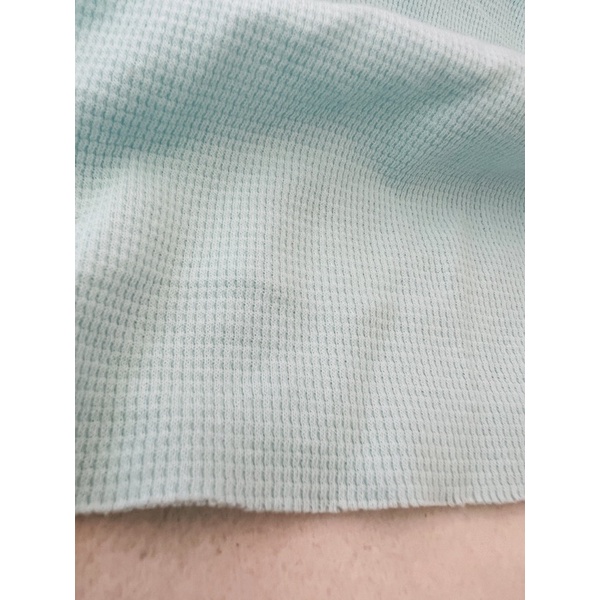 Vải thun tổ ong màu nâu và xanh ngọc