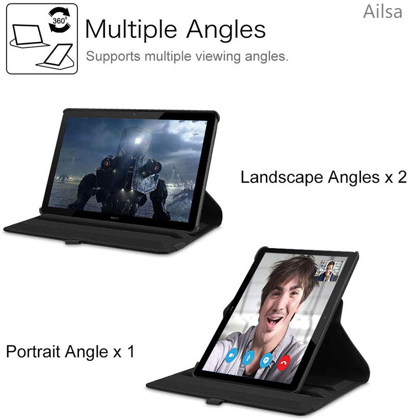 Ốp Lưng Xoay 360 Độ Cho Huawei Mediapad T5 10 T3 9.6 Huawei Matepad Pro 10.8 10.4 T8 T10 T10S 2020 | BigBuy360 - bigbuy360.vn