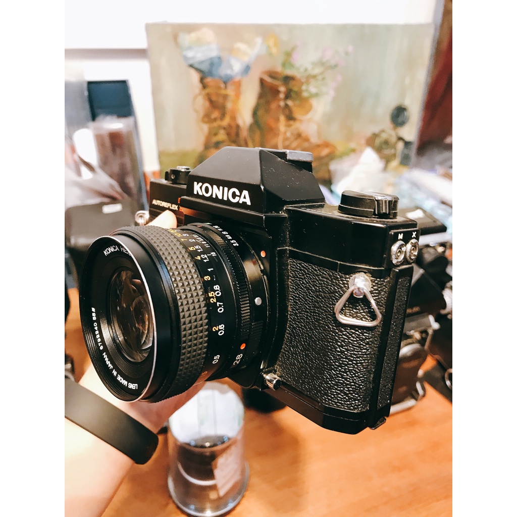 Máy ảnh film Konica Autoreflex T3 Black
