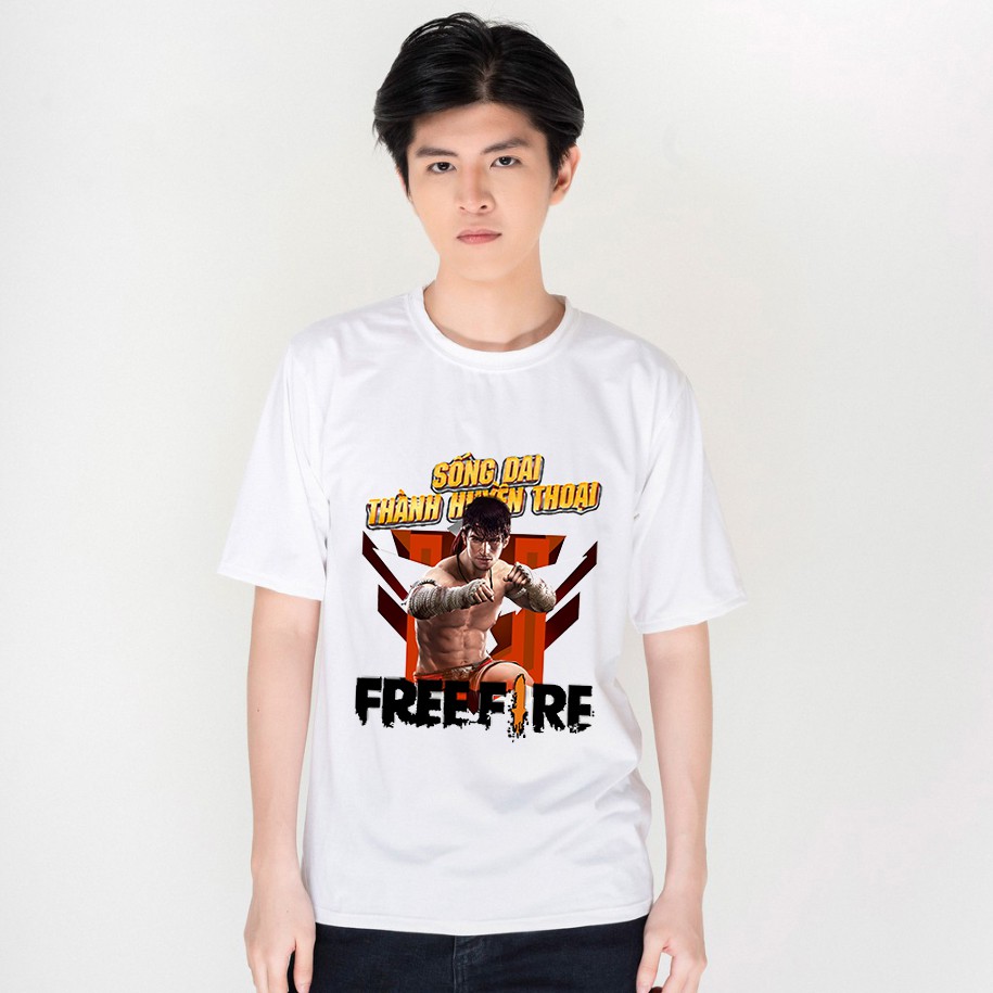 Áo thun tay lỡ form rộng FreeFire Kla dành cho cả nam và nữ