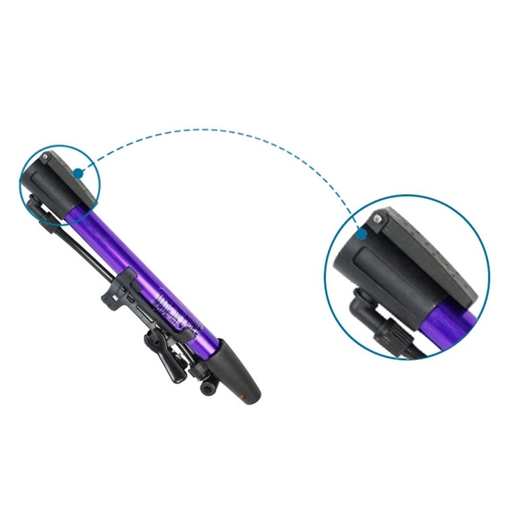 Ống bơm xe đạp Mini bằng hợp kim