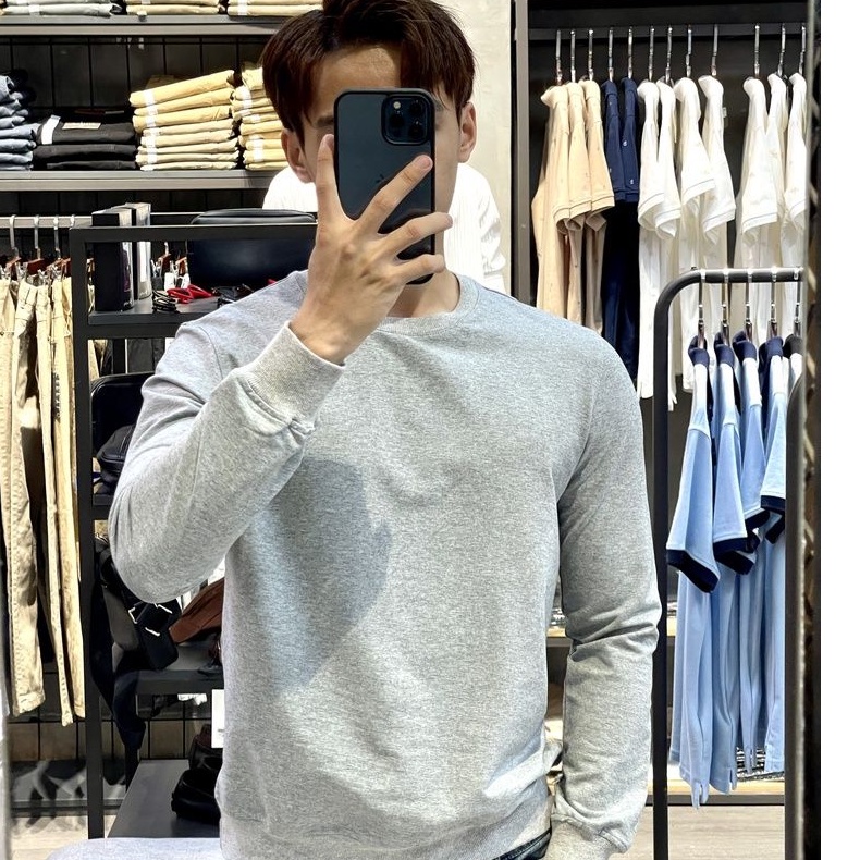 ÁO NỈ SWEATER DA CÁ ĐAN CHÉO | BigBuy360 - bigbuy360.vn