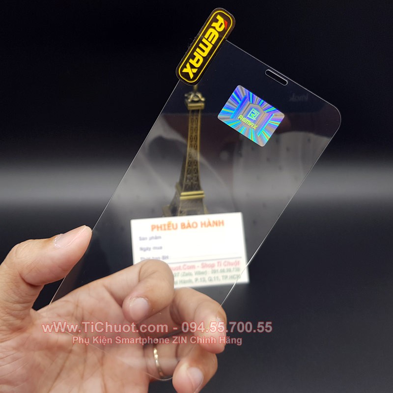 Kính Cường Lực iPhone 11 Pro Max/ XS MAX REMAX mỏng 0.15mm - KO FULL, 9H-2.5D