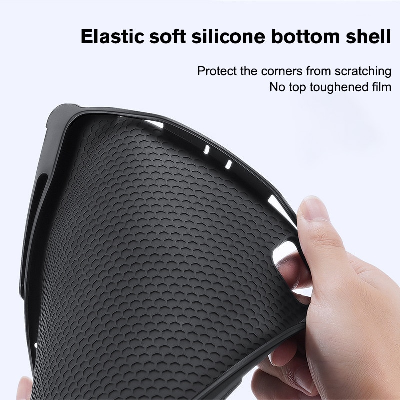 Hexu Ốp Máy Tính Bảng Kiêm Bàn Phím Bluetooth Cho Ipad Pro 11 M1 2021 10.5 10.2 8th Gen Air 3 2 9.7 Air 4 4th Gen 10.9Inch 2020 2018 | BigBuy360 - bigbuy360.vn