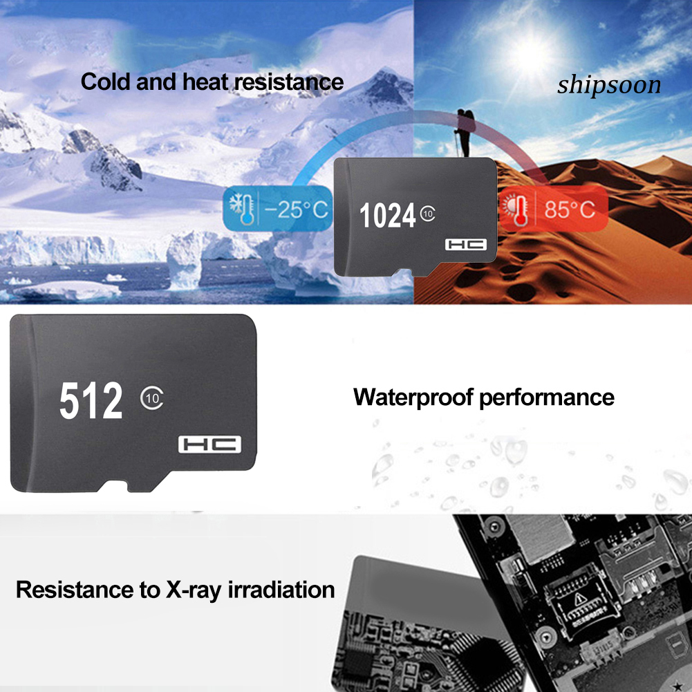 Thẻ Nhớ Tốc Độ Cao Ssn - 128g / 256g / 512g / 1t C10 Cho Điện Thoại Camera Camera Xe Hơi | BigBuy360 - bigbuy360.vn