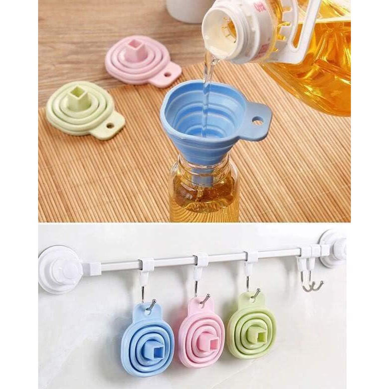 Phễu silicon gấp gọn