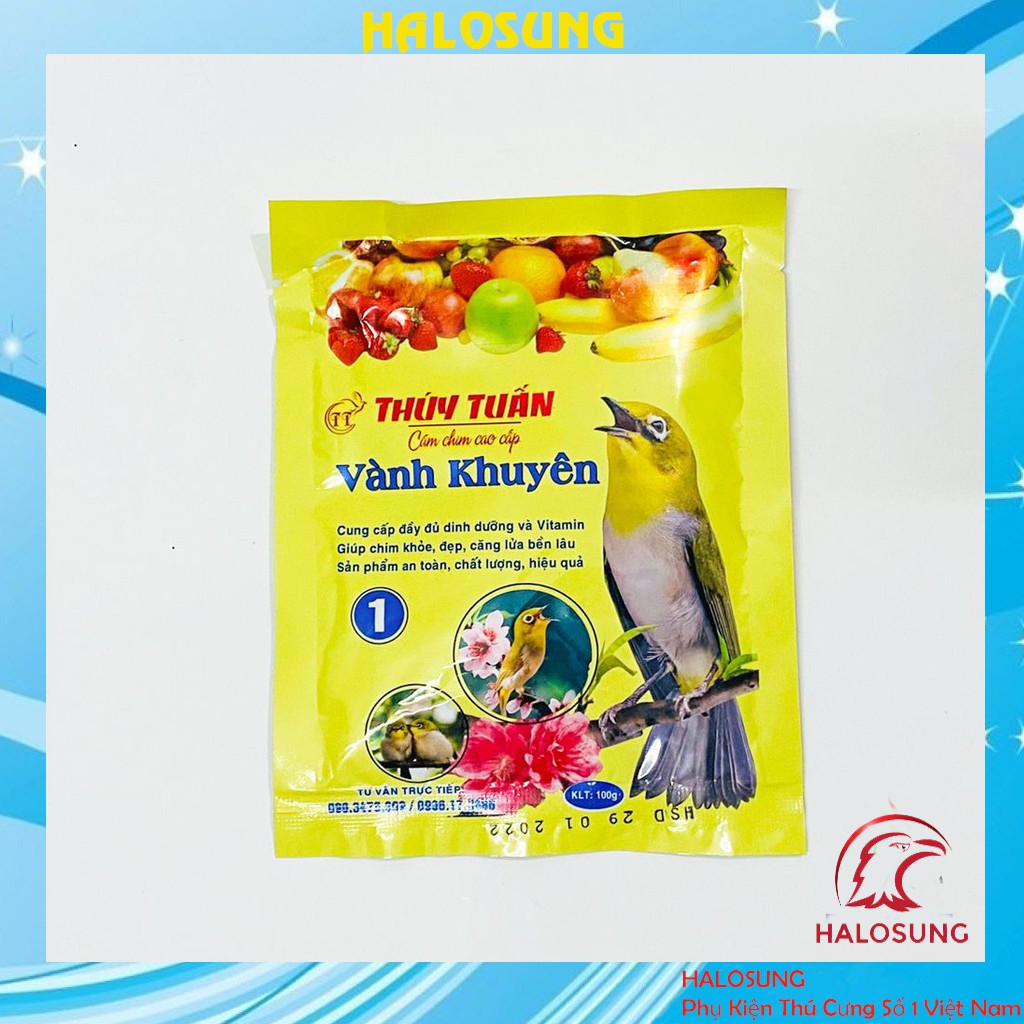 Cám chim khuyên Thúy Tuấn số 1 cám ăn thức ăn cho chim cao cấp CC15