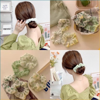 Dây cột tóc phong cách retro pháp ngọt ngào cho nữ