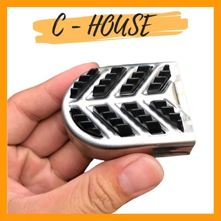 Bọc chân phanh xe máy bằng hợp kim nhôm có gờ cao su chống trơn trợt