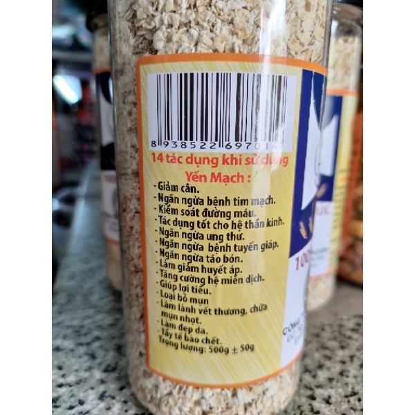 Yến mạch Úc hộp 500gr