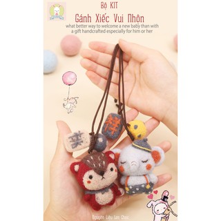 [Len chọc có hướng dẫn] BỘ KIT GÁNH XIẾC VUI NHỘN