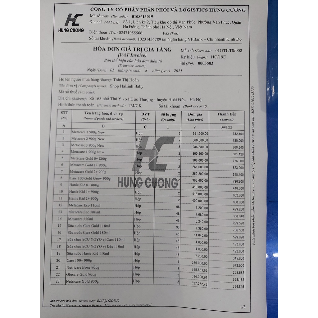 Sữa ColosCare 0+ 1200 igG 800g [Date 2023]