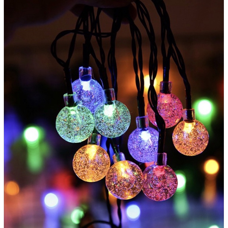 Đèn trang trí. Đèn Led chery bi bọt 10m 96 bong chery- dùng trang trí quán caffe .noen-phòng ngủ.v.v..