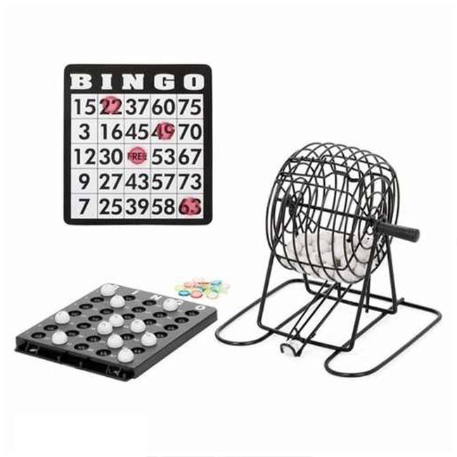 Bộ Đồ Chơi Lô Tô Bingo lồng sắt