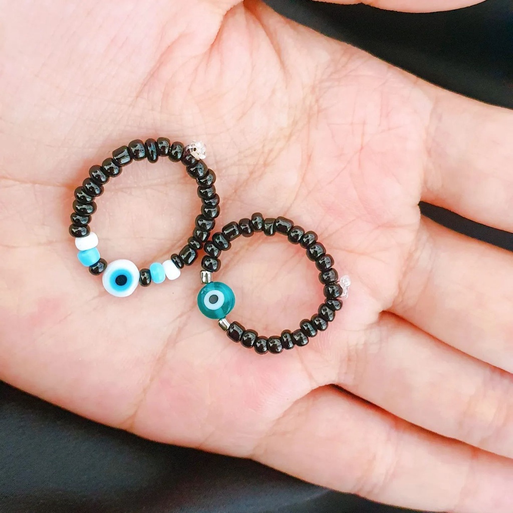 NHẪN EVIL EYE THIẾT KẾ freesize | HANDMADE | VALE.SOMETHINGBOHO