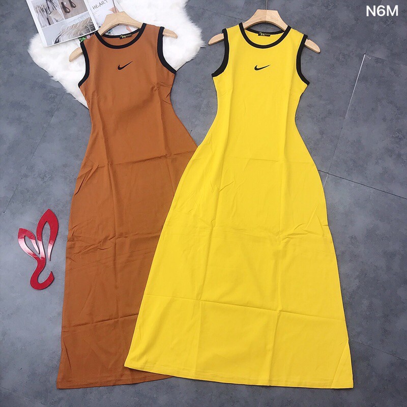 Đầm thun maxi dáng dài kèm hình thật trải sàn | BigBuy360 - bigbuy360.vn